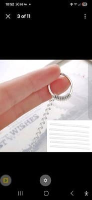 12 Pcs Transparent TPU Guard Invisible Ring Size Reducer Adjuster - Thumbnail 5