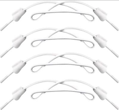 NEW Endoto No-Tie Elastic Laces for Hey Dude Shoes 2 PAIRS! Quick Shipping! - Image 1