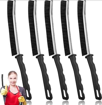 5 PACK Gap Cleaning Brush Multipurpose Crevice Tool Bathroom Kitchen Window NEW - Image 1