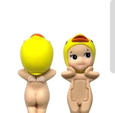 3" Fanmade Sonny Angel Style Duck Doll – Phone Charm – Teen Gift - Extra Pads - Image 1