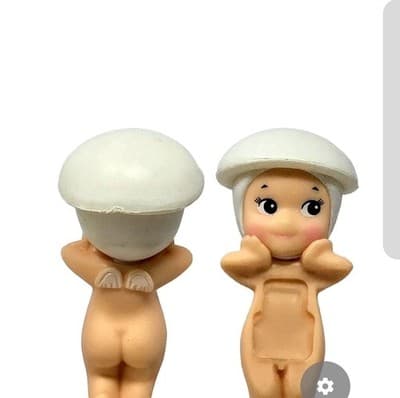 3" Fanmade Sonny Angel Style Mushroom Doll – Phone Charm – Teen Gift Extra Pads