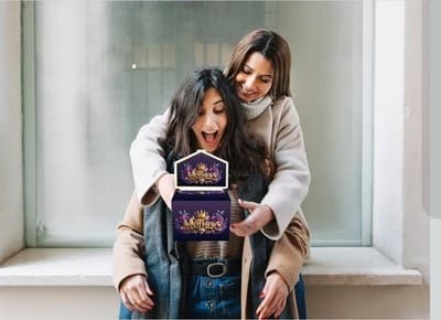 Mother Day Box for Cash Gift, Pull Out Money Box for Mom Day Surprise Money Hold - Thumbnail 4