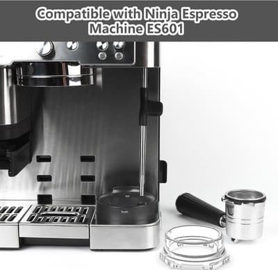 2 PK Portafilter Funnel for Ninja Espresso Machine – Anti-Splash – Easy Clean - Thumbnail 7