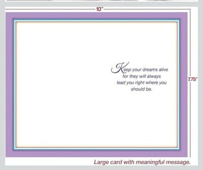 Granddaughter Mother’s Day Card LARGE 10" – Heartfelt Gift From Grandma - Thumbnail 6