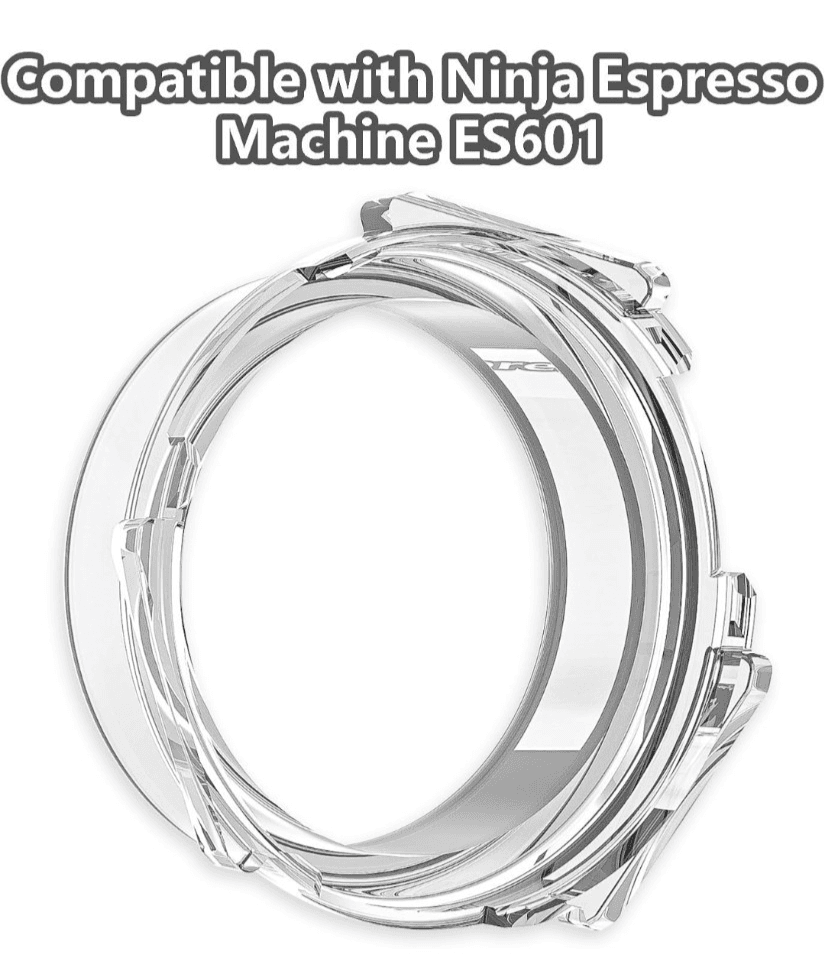 2 PK Portafilter Funnel for Ninja Espresso Machine – Anti-Splash – Easy Clean - Thumbnail 4