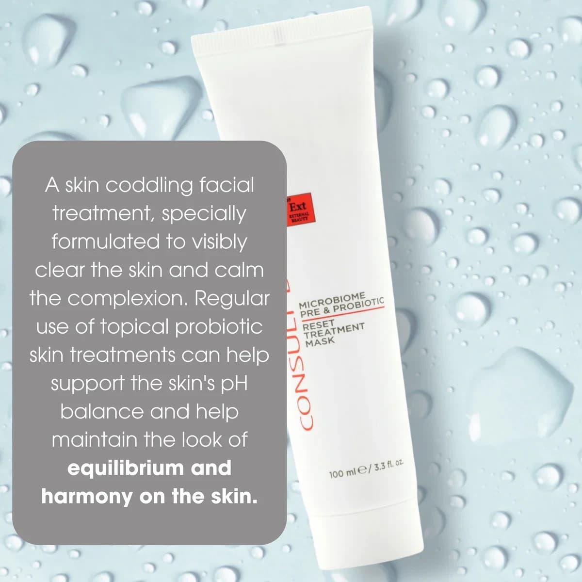 Consult Beaute Microbiome Mask | Pre + Probiotic | 3.4 oz | Fast Ship | NEW! - Thumbnail 2