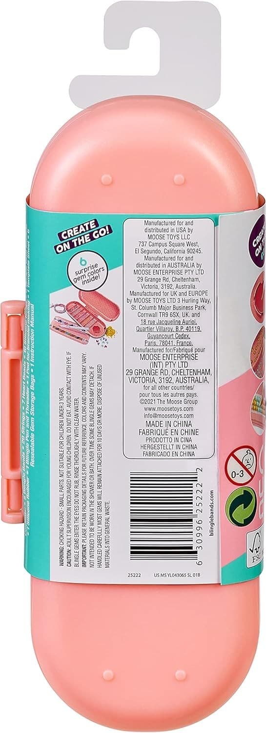 Blingles Bands DIY Gem Friendship Bracelet Kit Starter Pod Makes 5 Bracelets - Thumbnail 2