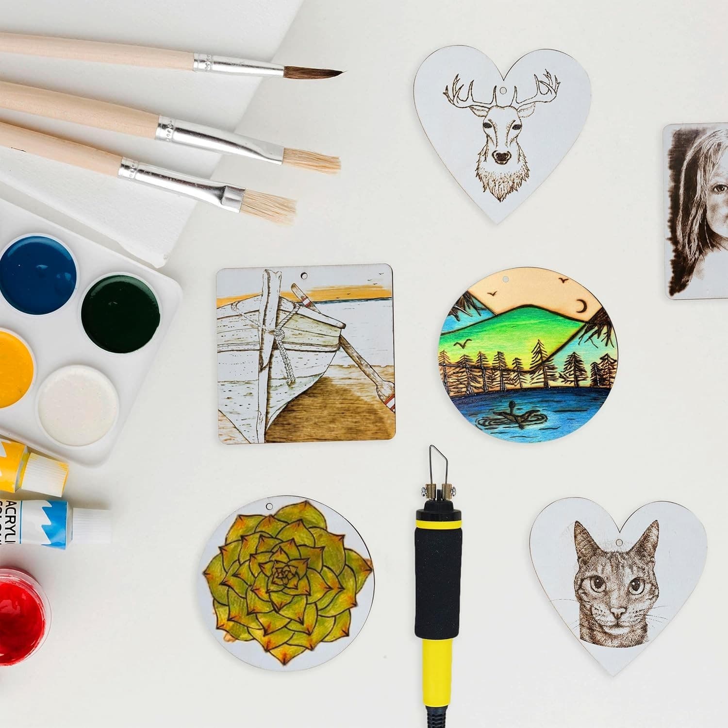 Complete Wood Burning Kit for Adults – Portable Case, Tips Included, New in Box - Thumbnail 5