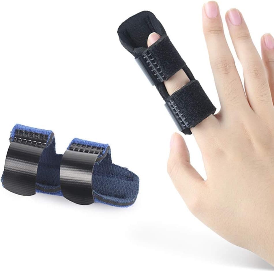3 Finger Braces | Immobilizer for Broken Fingers | Breathable, Adjustable - Thumbnail 13
