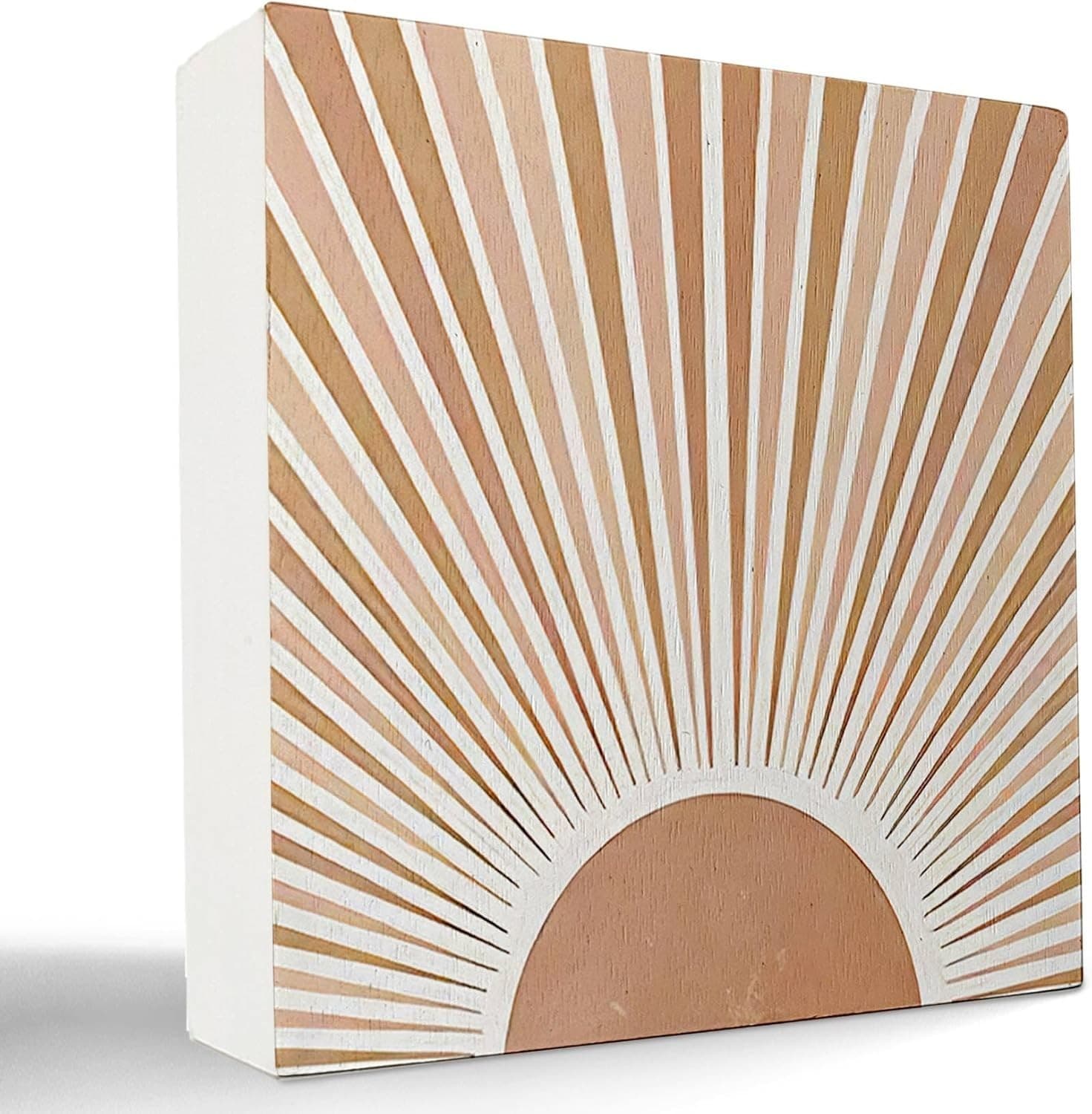 Boho Sunshine | Rustic Wood Desk Sign 5x5 | Desk Decor | Gift Idea | NEW!