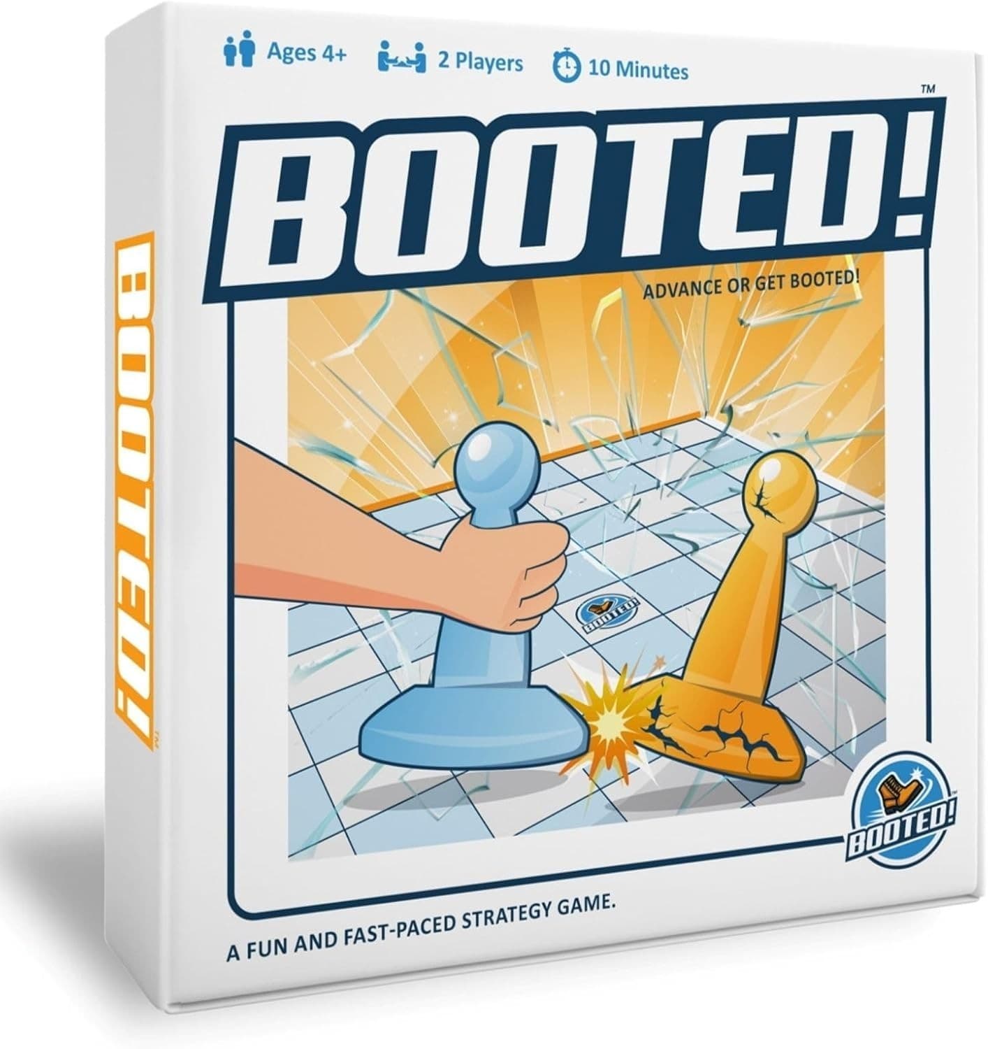 Booted Board Game Fun Easy Strategy Family Game Ages 4+ Xmas Gift
