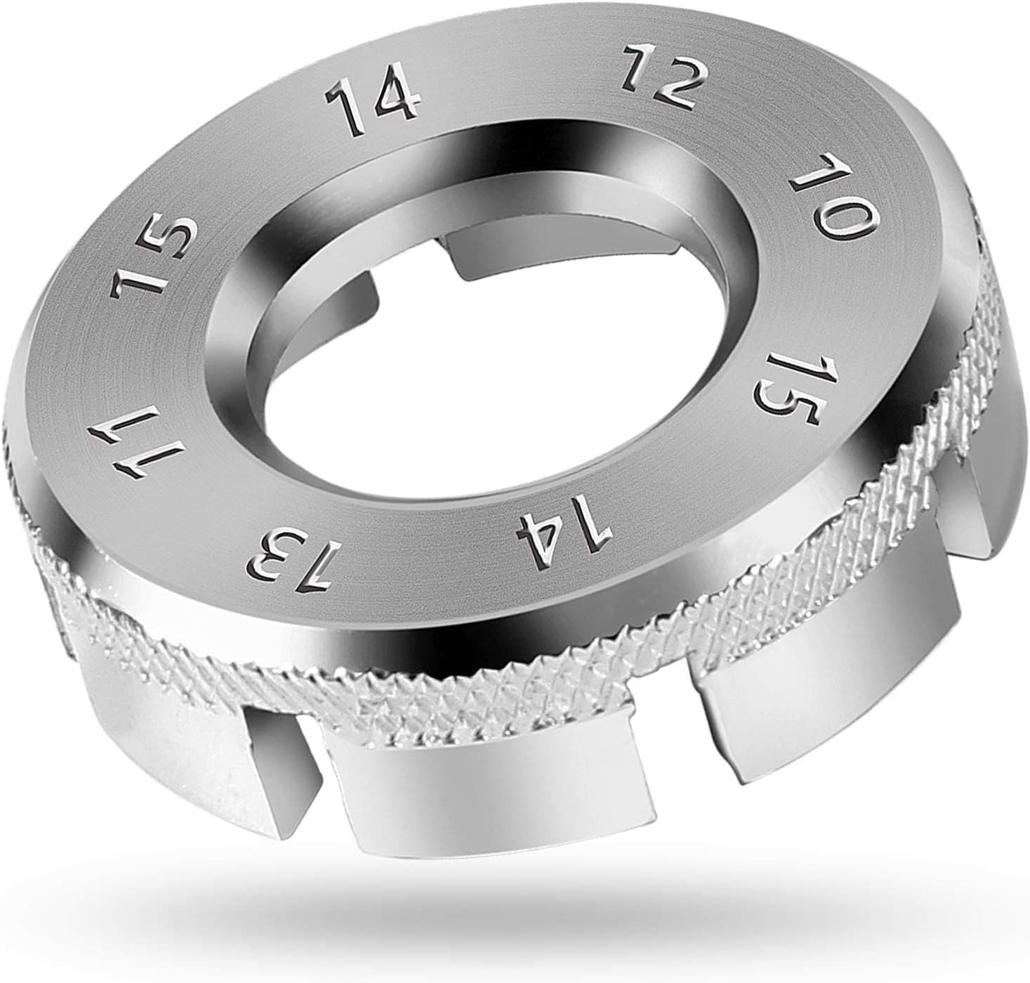 2x Bike Spoke Wrench Tool – 6 Size 10–15g Nipples – Durable & Compact - NEW! - Thumbnail 2