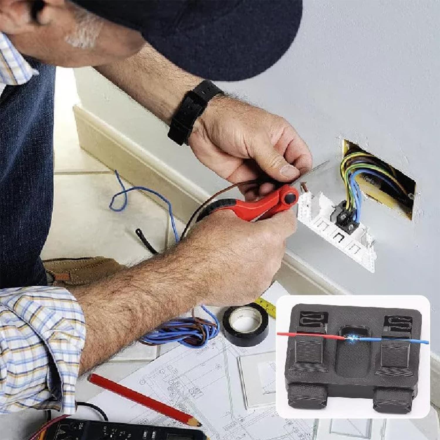 2 Pk Wire Holder Welding Tool – Adjustable Clamp – DIY & Pro Use – MIG TIG Spot - Thumbnail 7