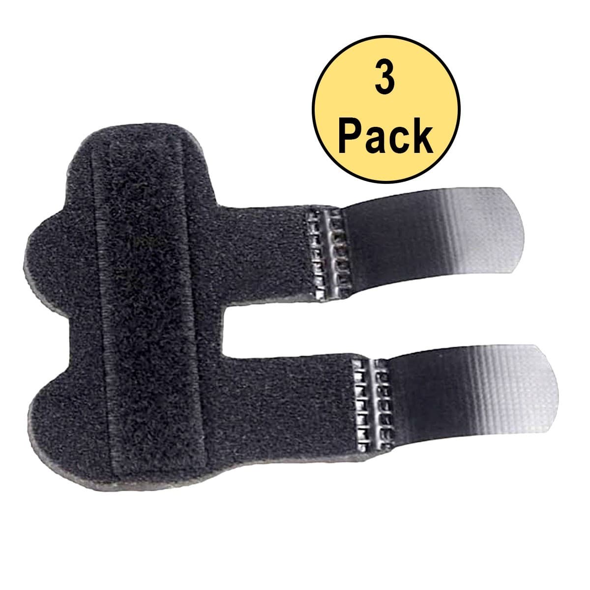 3 Finger Braces | Immobilizer for Broken Fingers | Breathable, Adjustable