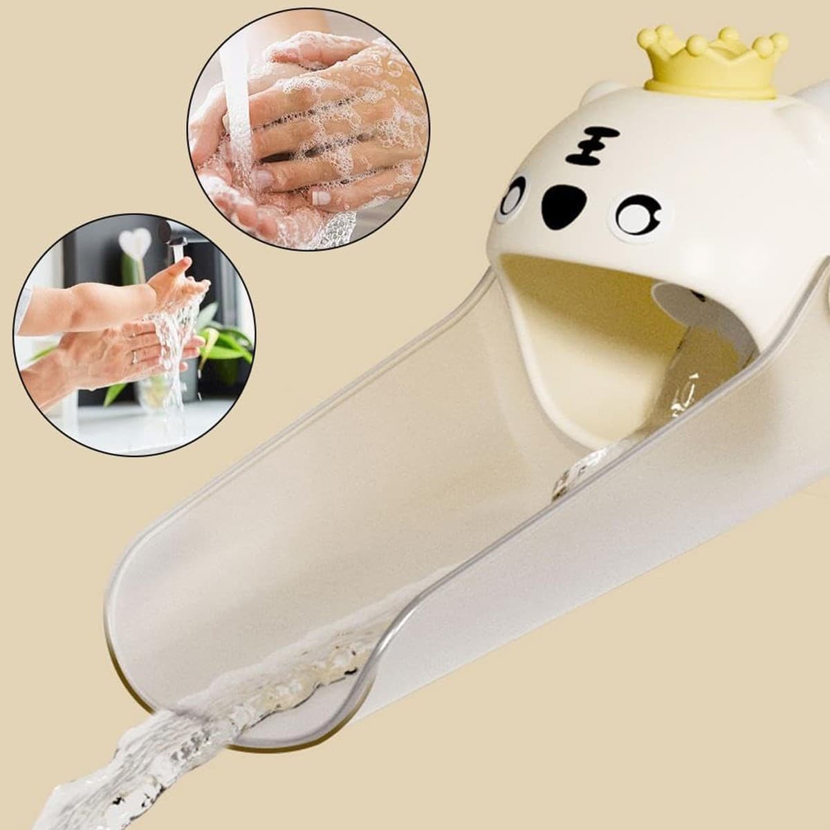 Faucet Extender - Kids Handwashing Aid – Easy Install – Promotes Hygiene! - Thumbnail 2