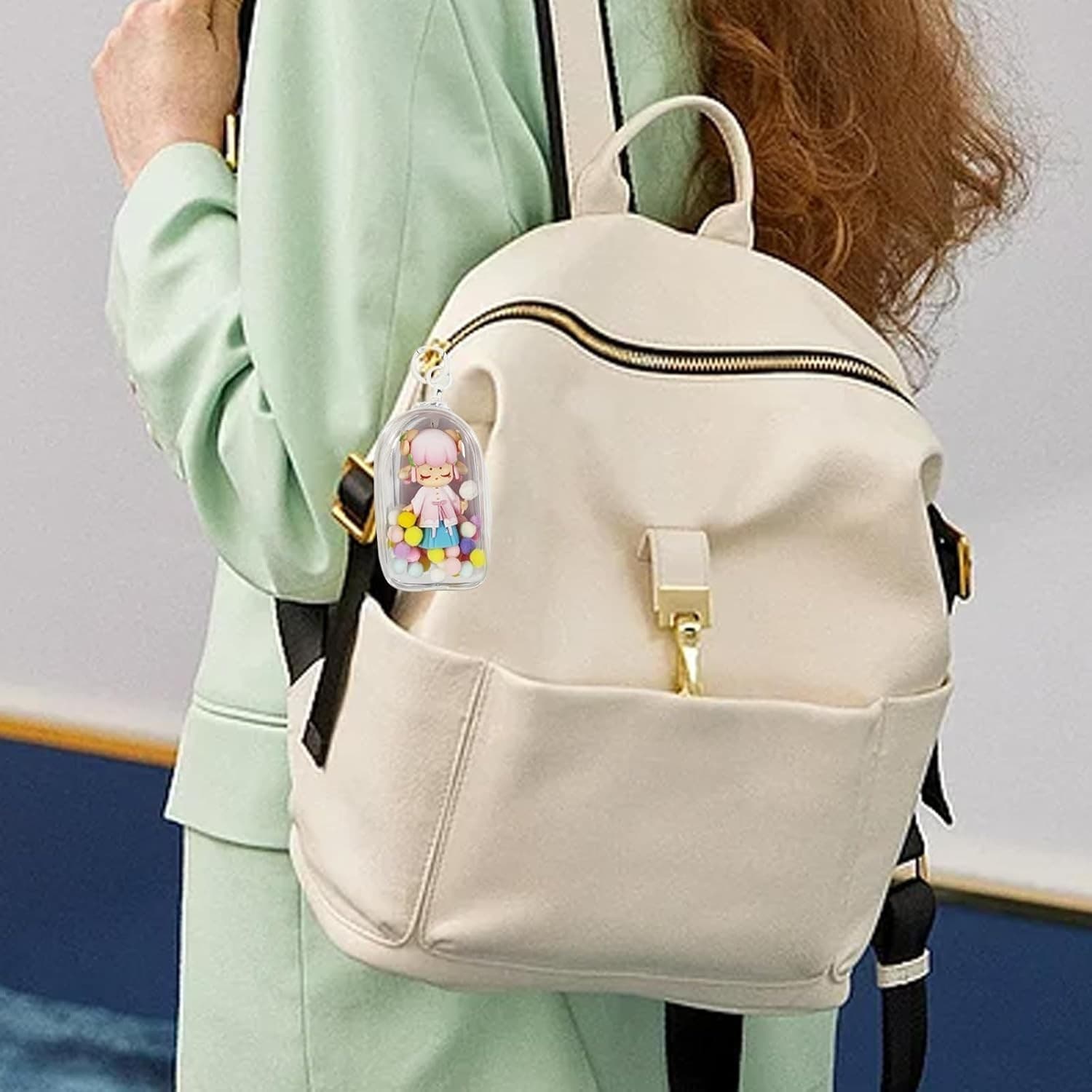 Fanmade Mini Angel Collectible Charm Set – Cute Phone Accessory – Mushroom - Thumbnail 4