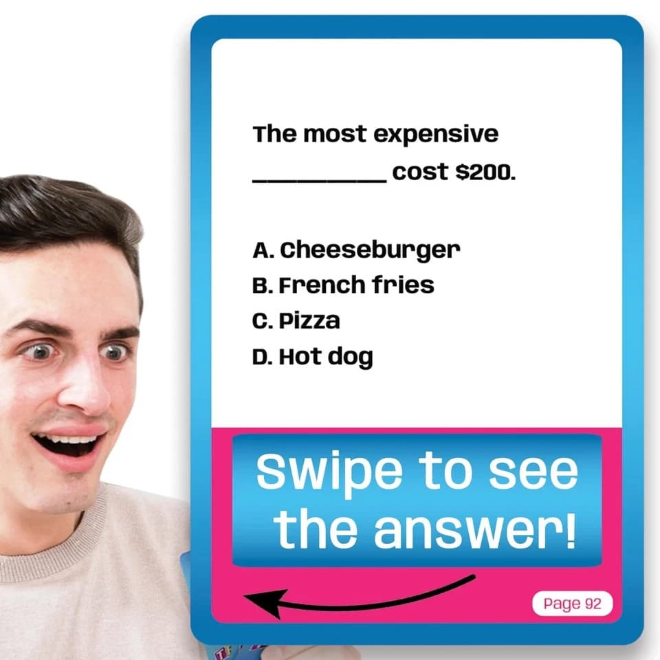 Guinness World Records 2025 Trivia Game Fun Family Party Board Game Xmas Gift - Thumbnail 6