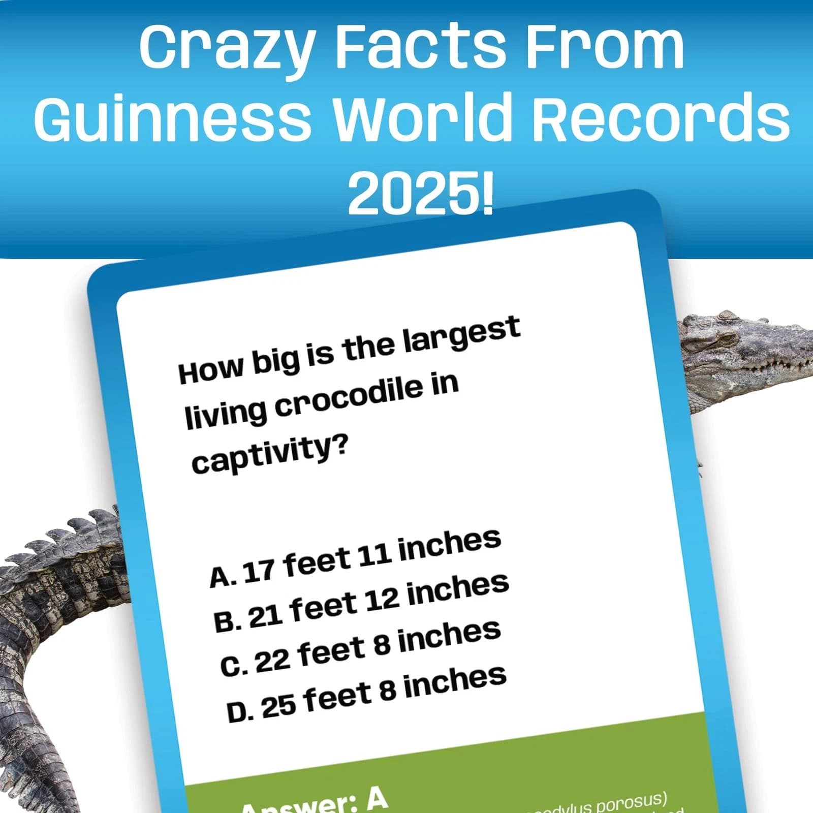 Guinness World Records 2025 Trivia Game Fun Family Party Board Game Xmas Gift - Thumbnail 7