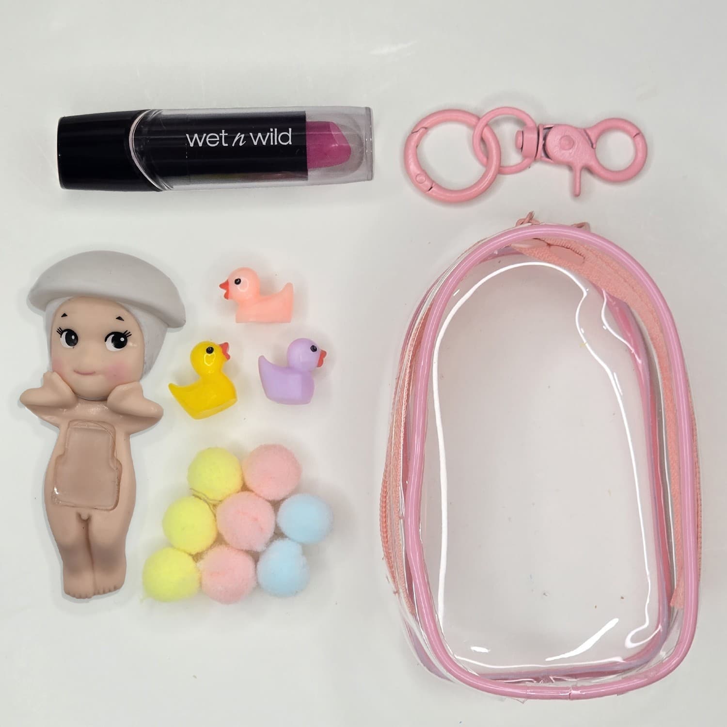 Fanmade Mini Angel Collectible Charm Set – Cute Phone Accessory – Mushroom