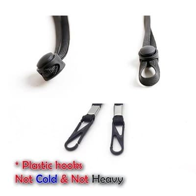 Black Mask Lanyards – 3PK Adjustable Strap for Adults & Kids – Ear Saver – NEW! - Thumbnail 6