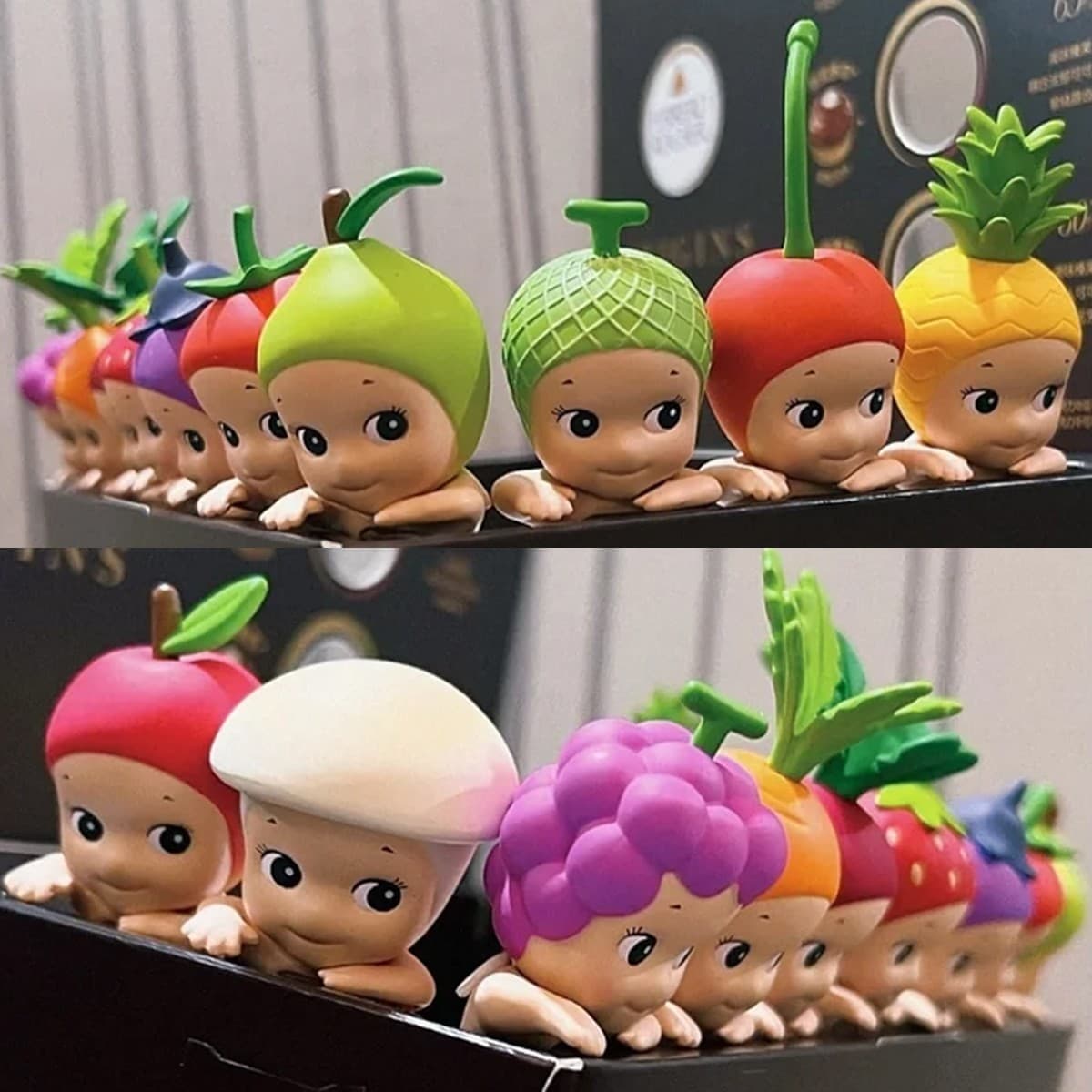 Fanmade Mini Angel Collectible Charm Set – Cute Phone Accessory – Mushroom - Thumbnail 13