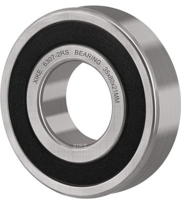 NEW XiKe 6307-2RS Ball Bearing 35x80x21mm – Dual Rubber Seal – Industrial Grade! - Thumbnail 2