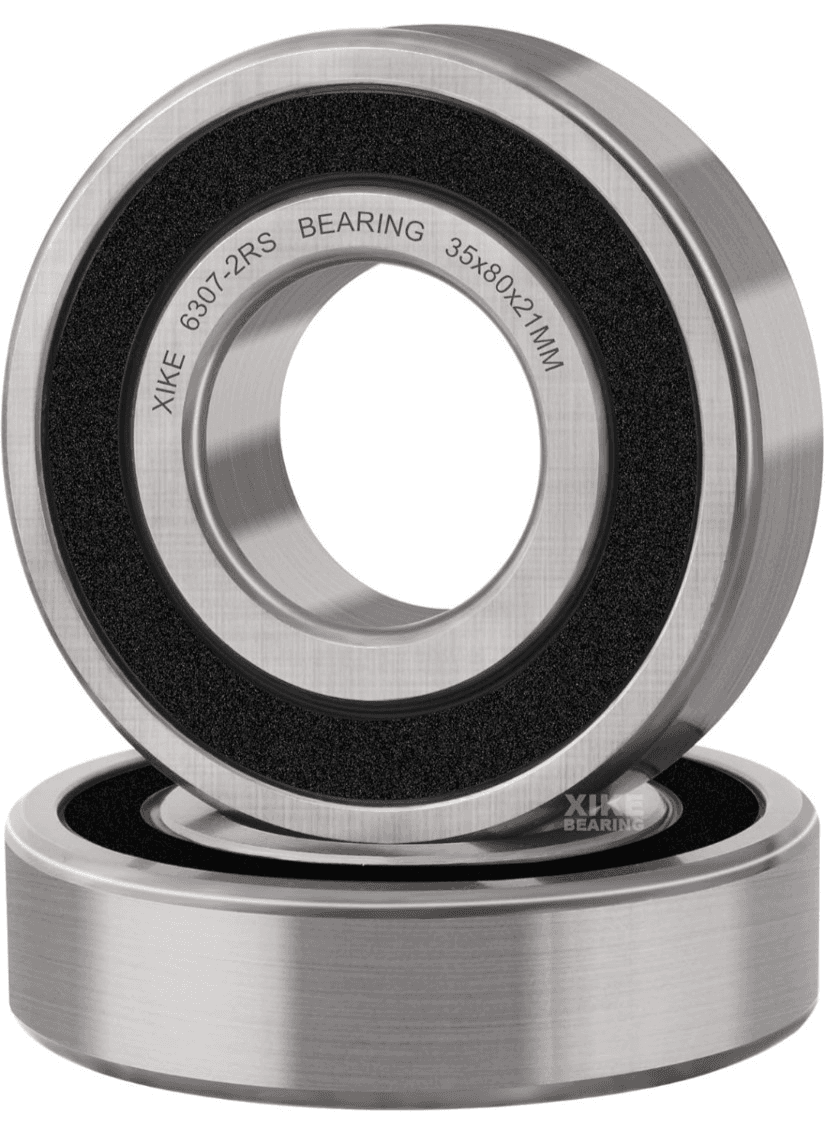 NEW XiKe 6307-2RS Ball Bearing 35x80x21mm – Dual Rubber Seal – Industrial Grade!