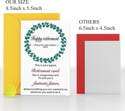 Humor Whiskey Birthday Card - Large 8.5"x5.5" with Gold Seal - Thumbnail 6