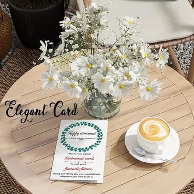 Humor Whiskey Birthday Card - Large 8.5"x5.5" with Gold Seal - Thumbnail 3