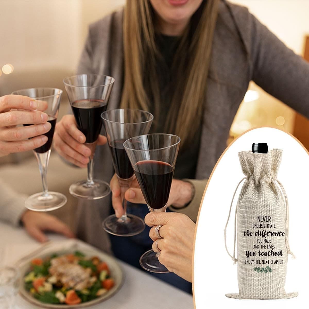 Next Chapter Wine Bag – Farewell Gift for Coworkers – Ships Fast! - Thumbnail 5