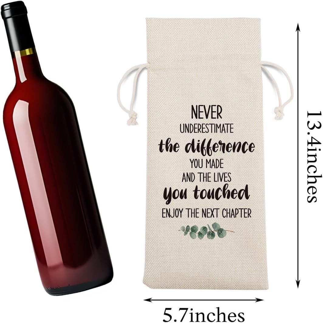 Next Chapter Wine Bag – Farewell Gift for Coworkers – Ships Fast! - Thumbnail 3