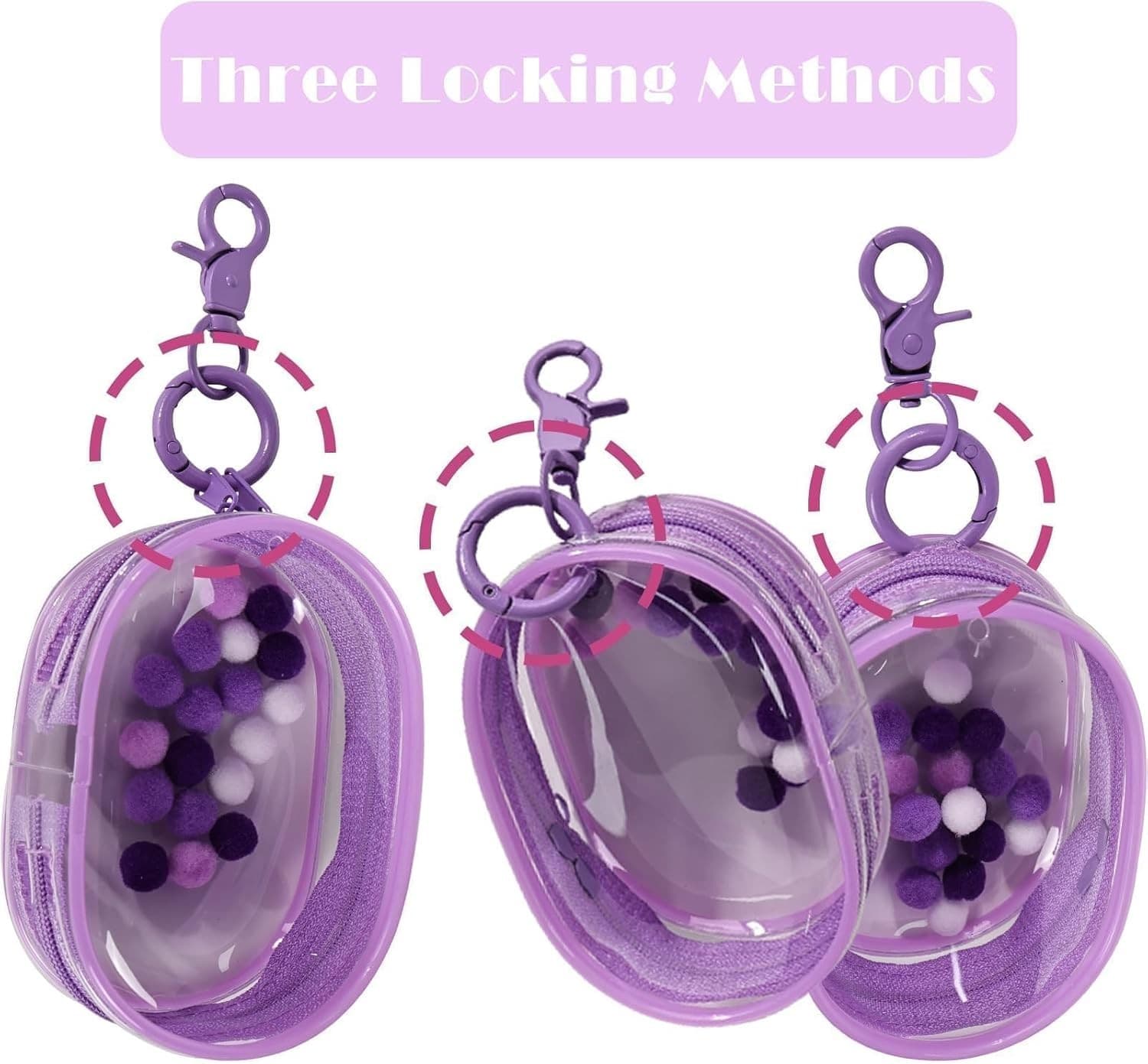 Fanmade Mini Angel Collectible Charm Set – Cute Phone Accessory – Grape - Thumbnail 17