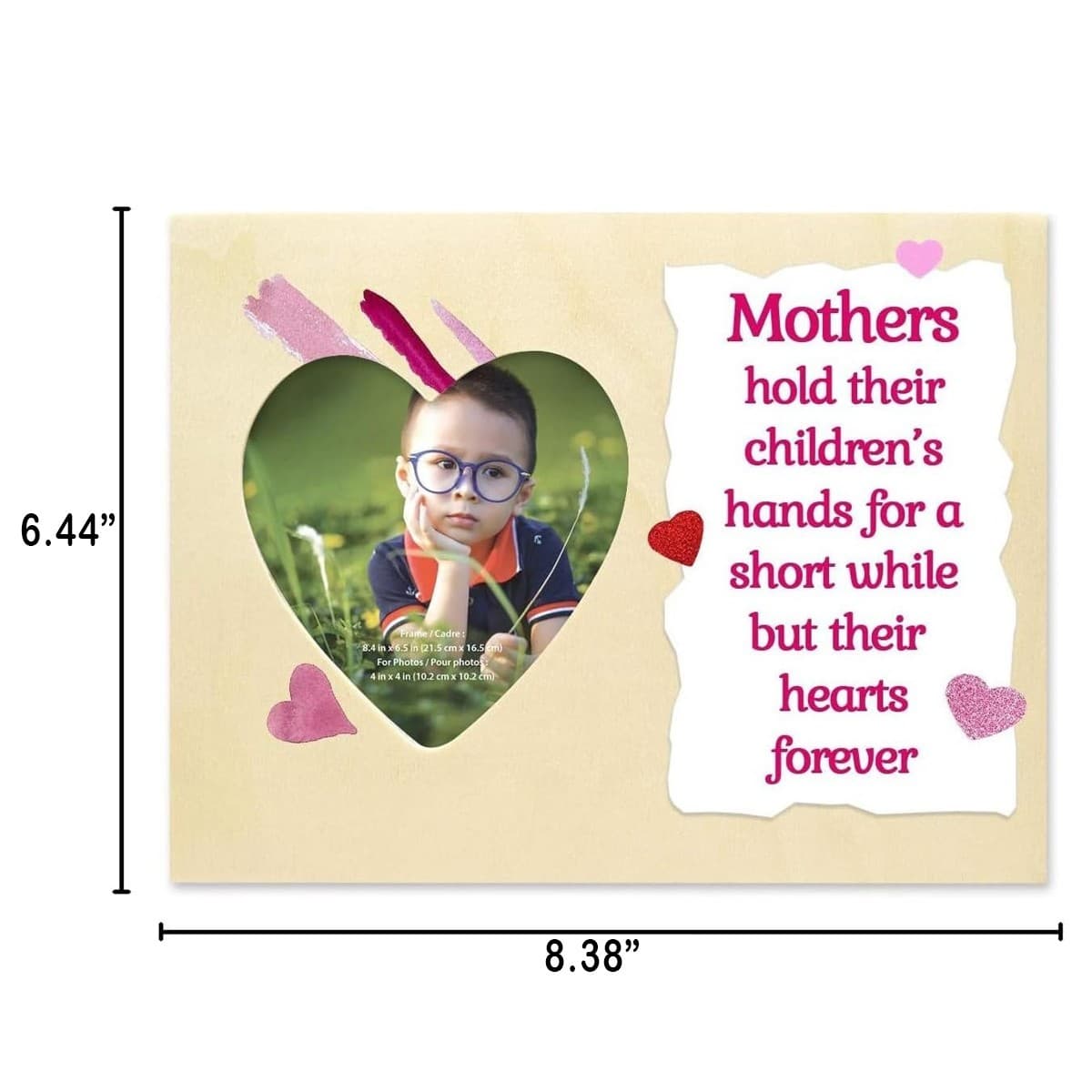 Rustic Heart Frame – DIY Wood Decor – Tabletop Display – Paint & Decorate - Thumbnail 2