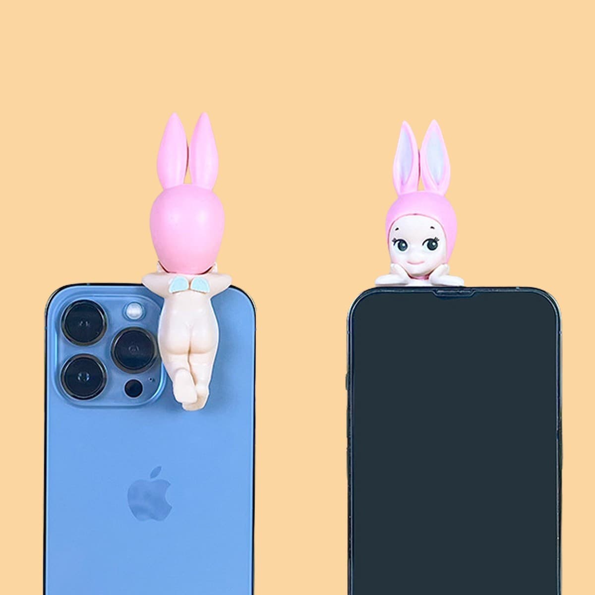 Fanmade Mini Angel Collectible Charm Set – Cute Phone Accessory – Green Apple - Thumbnail 15