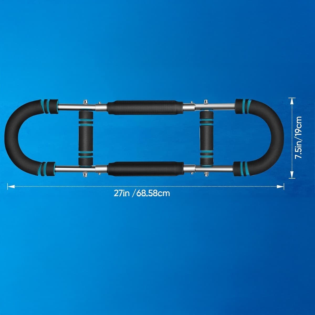 Saker Twister Arm Trainer – Adjustable Chest & Arm Workout – 20-60LB – Portable - Thumbnail 12