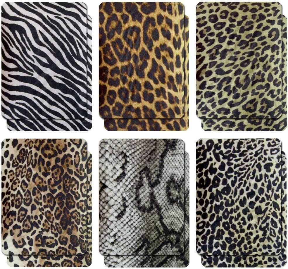 Iron-On Patches 12 Pack Animal Fur Pattern DIY Clothing Repair Appliques - NEW! - Thumbnail 4