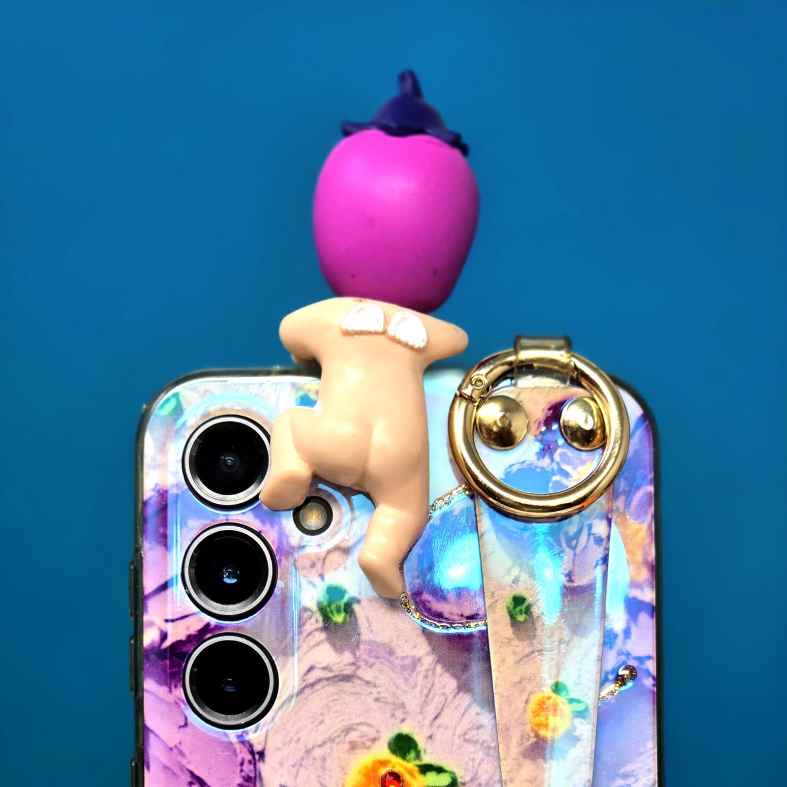 Fanmade Mini Angel Collectible Charm Set – Cute Phone Accessory – Mouse - Thumbnail 9