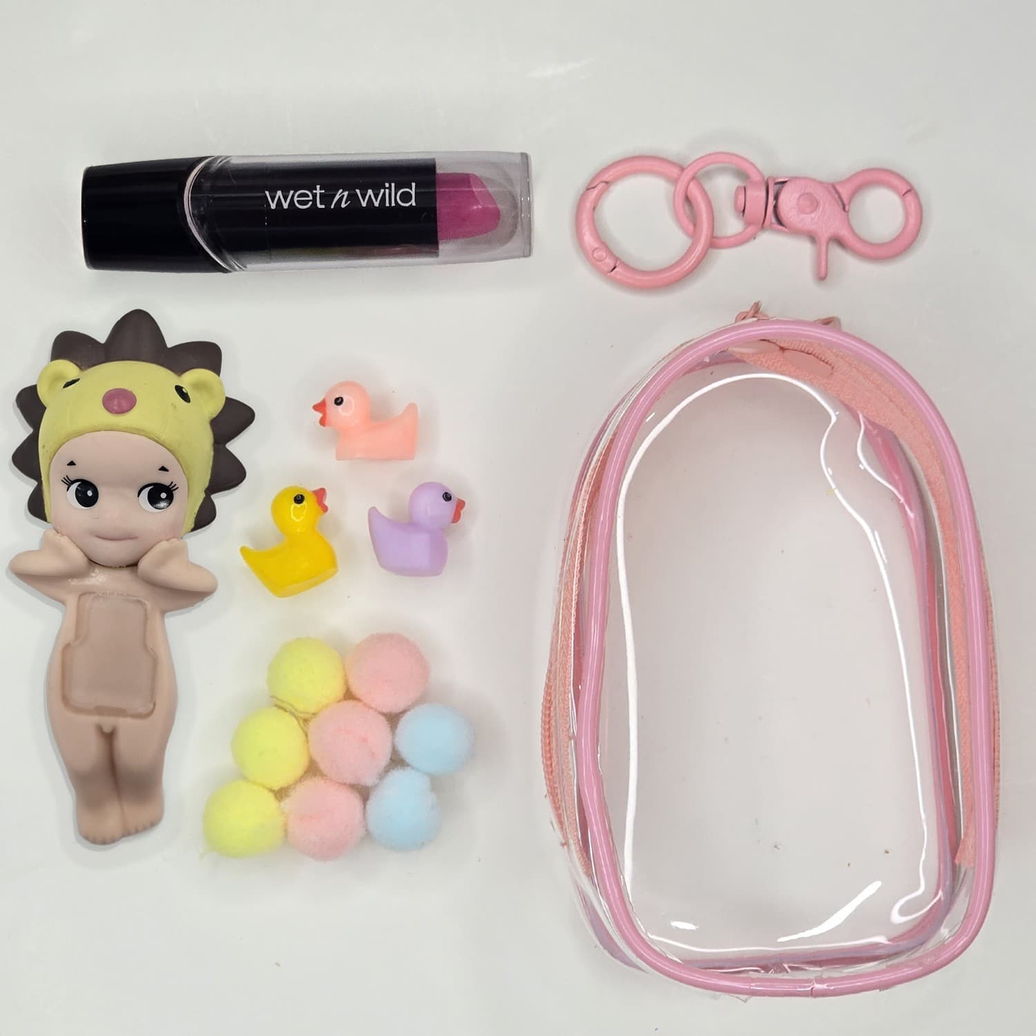 Fanmade Mini Angel Collectible Charm Set – Cute Phone Accessory – Lion