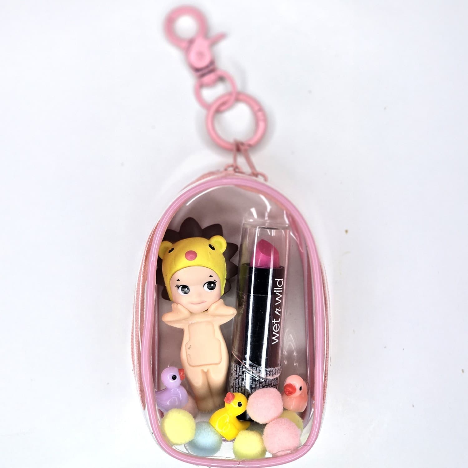 Fanmade Mini Angel Collectible Charm Set – Cute Phone Accessory – Lion - Thumbnail 3