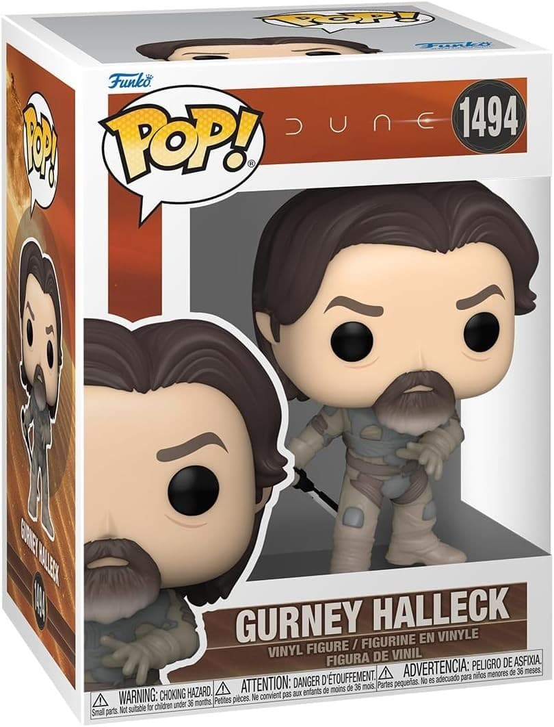 Funko Pop Gurney Halleck #1494 Dune 2 Figure – Rare Movie Figure - Thumbnail 2