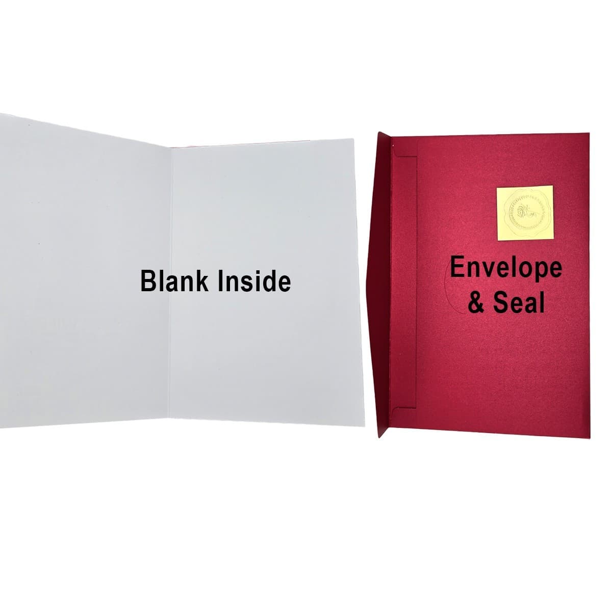 Mom Greeting Card – “Guiding Light” Quote – Red Envelope – Premium Paper – NEW! - Thumbnail 3