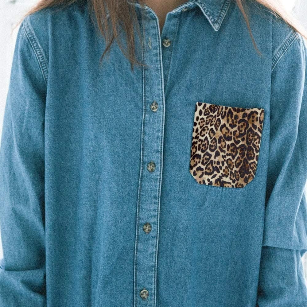 Iron-On Patches 12 Pack Animal Fur Pattern DIY Clothing Repair Appliques - NEW! - Thumbnail 2