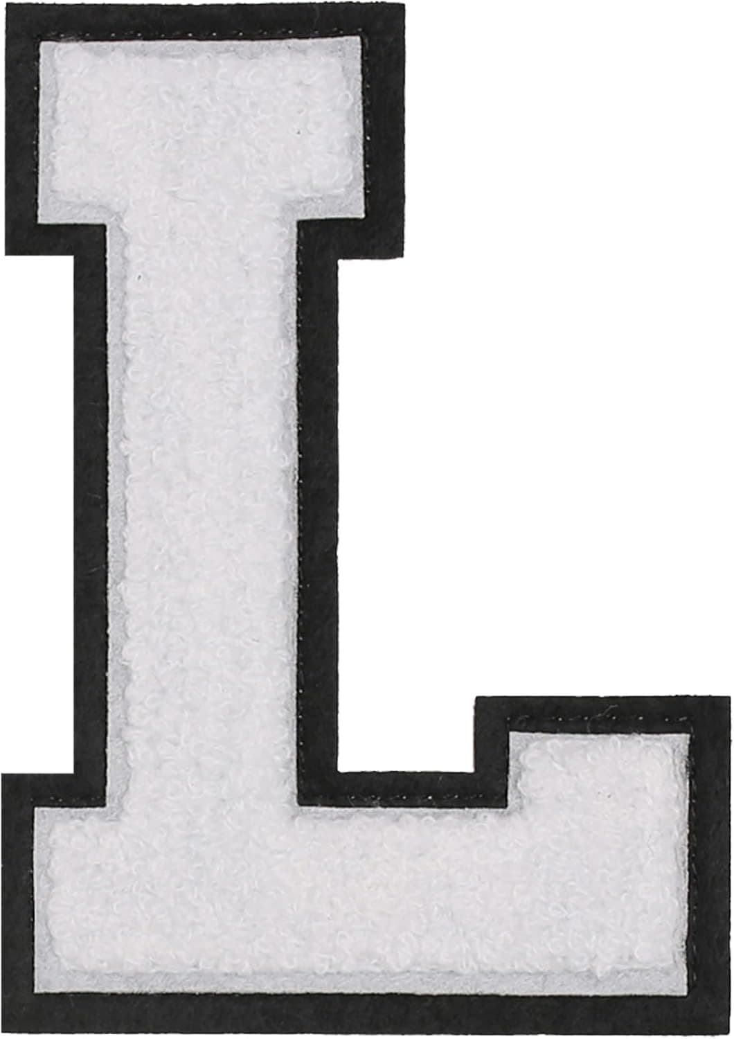 J. Carp Letter L Iron-On Patches 4.5" Initial Alphabet Applique (3 Pcs) - NEW!