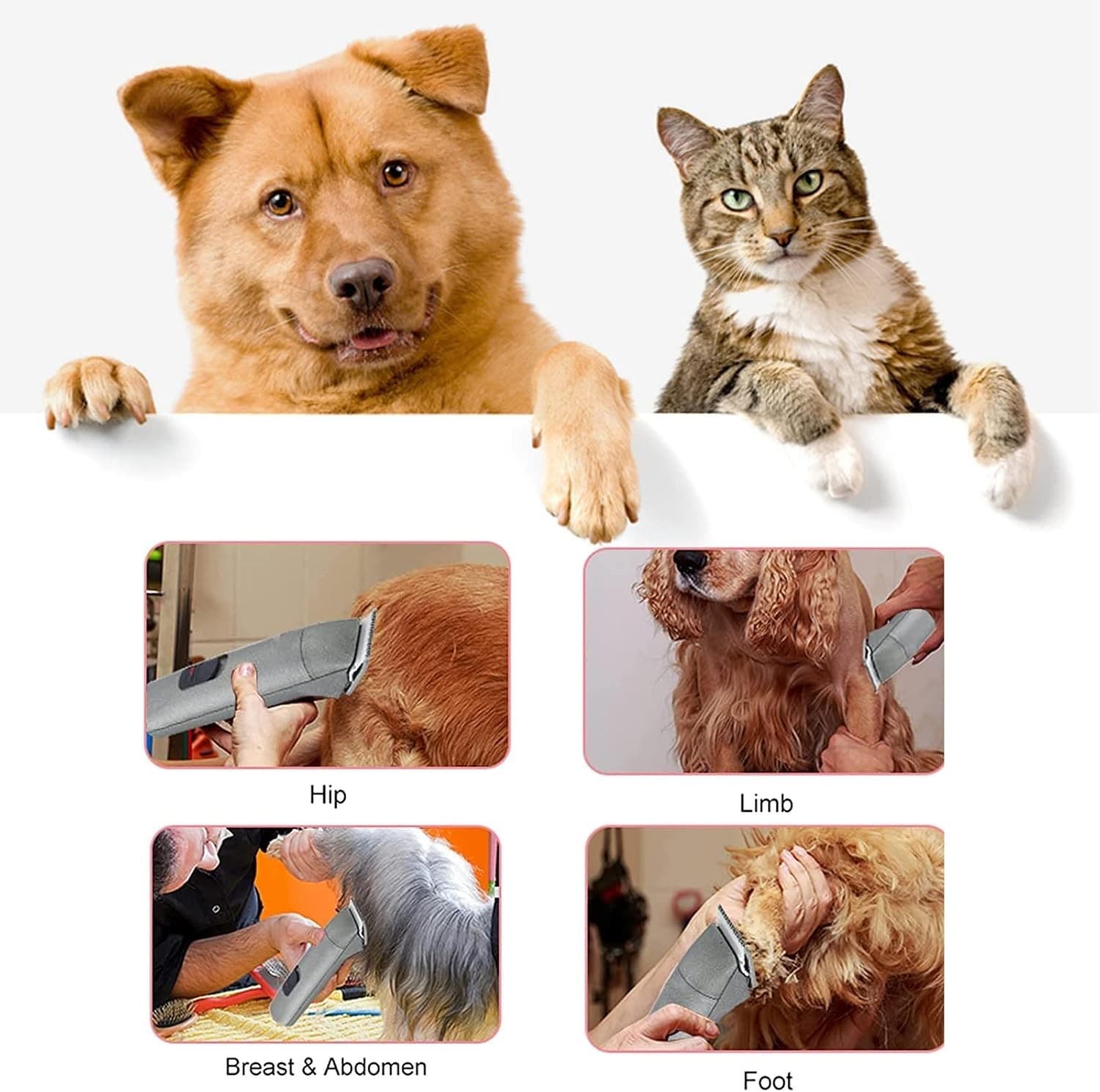 Sodaer X 10 Blade PET DOG CAT Grooming - Fit Oster, Andis AG, Many Wahl Clipper - Thumbnail 6