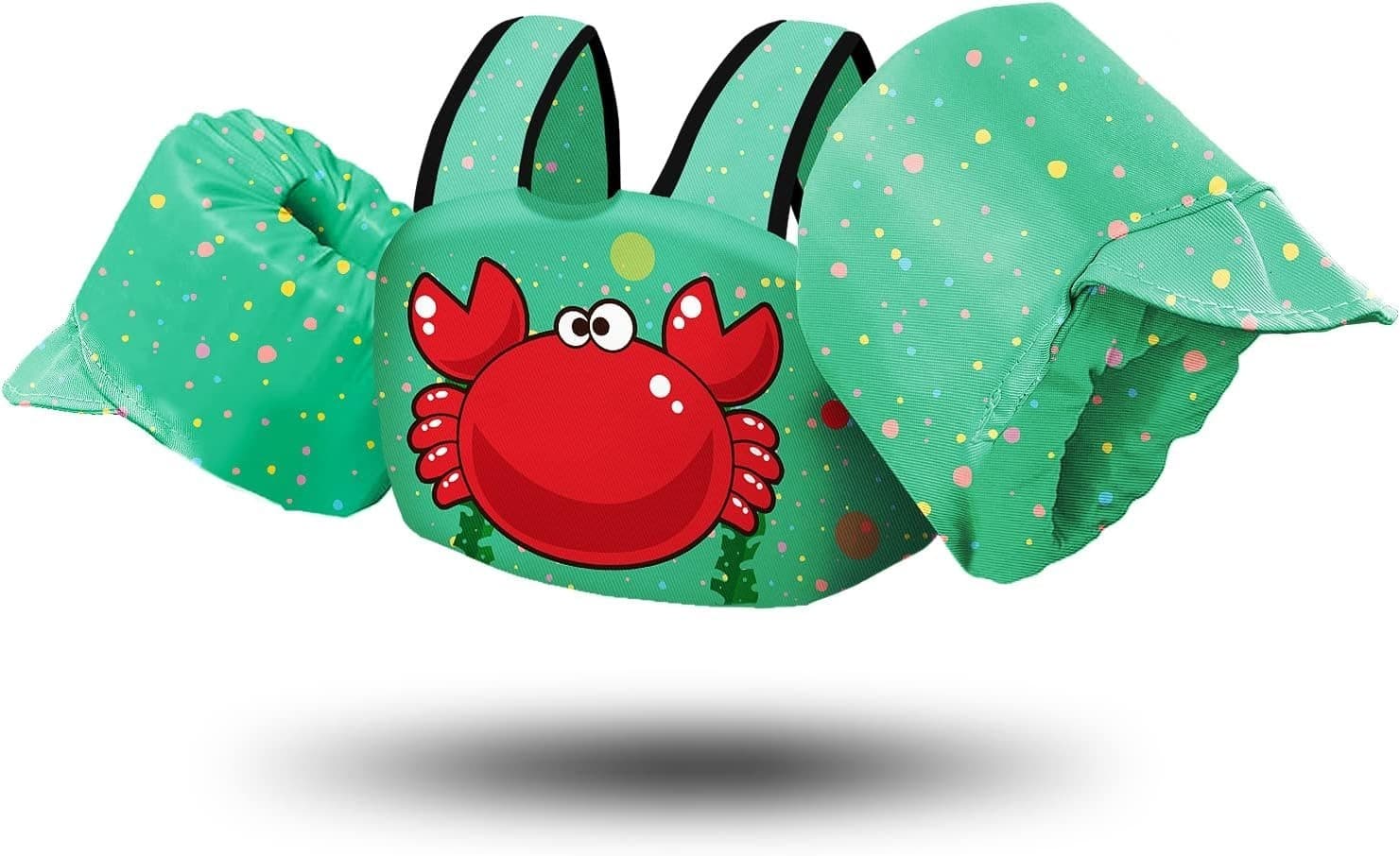 Kids Swim Vest Life Jacket 40–65 lbs | Arm Wings Safety Floaties Harness