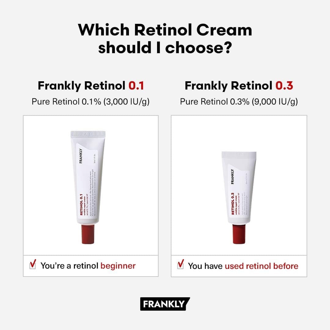 FRANKLY Retinol 0.1% Night Cream Anti-Aging Wrinkle Care – Exp 10/2026 - Thumbnail 3
