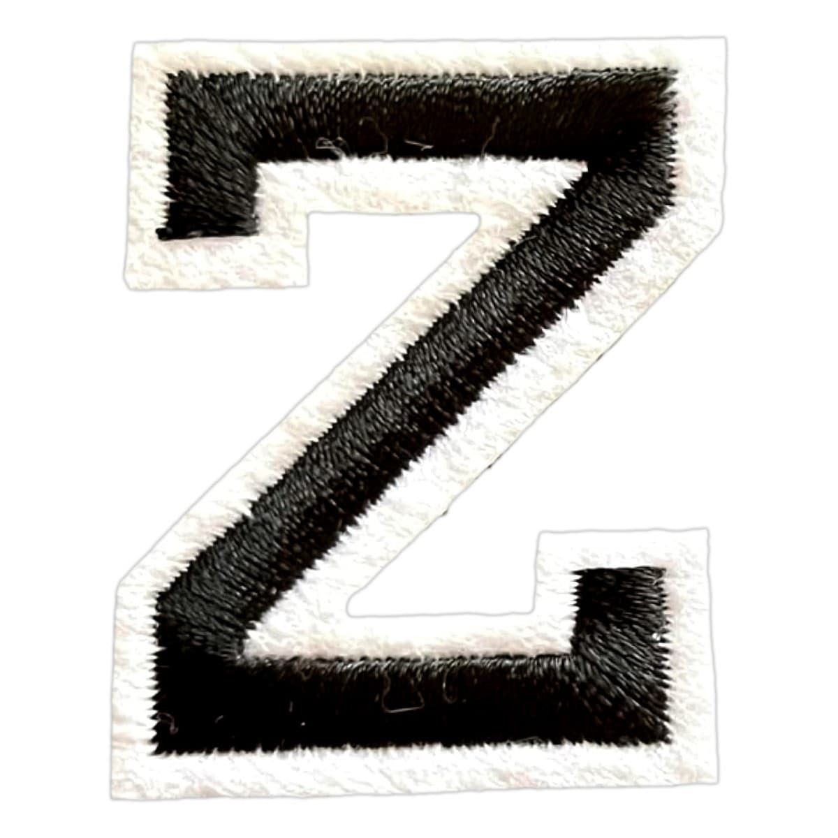 J. Carp Letter Z Iron-On Patches 2" Initial Alphabet Applique (8 Pcs) - NEW! - Thumbnail 3