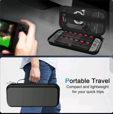 [Longest Durable] Travel Carrying Case for Nintendo Switch 2 2025, Large Volume - Thumbnail 6