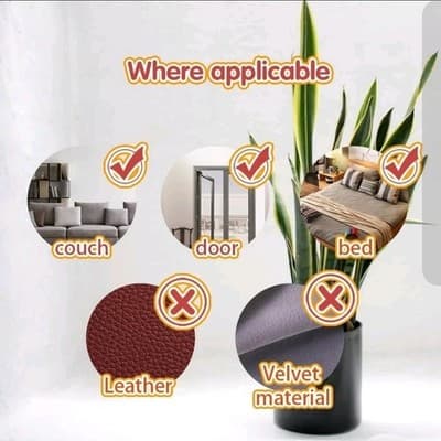 Cat Scratch Furniture Protector/Deterrent 18 Pack, Double-Sided AntiScratch Tape - Thumbnail 6