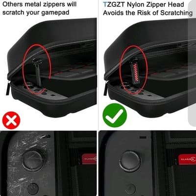 [Longest Durable] Travel Carrying Case for Nintendo Switch 2 2025, Large Volume - Thumbnail 5